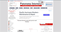 Desktop Screenshot of panoramainternetu.pl